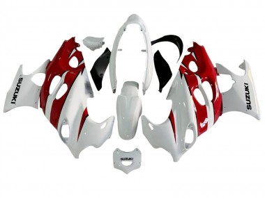 Carena Moto Suzuki GSX600F/GSX750F 2004-2006 - Bianco Rosso