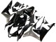 Kit Carena Moto Honda CBR600RR 2007-2008 - Argento Nero Lucido