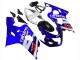 Kit Carena Moto Suzuki GSXR 600 / GSXR 750 2004-2005 - Bianco Blu Nero Rosso
