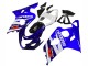 Kit Carena Moto Suzuki GSXR 600 / GSXR 750 2004-2005 - Bianco Blu Nero Rosso