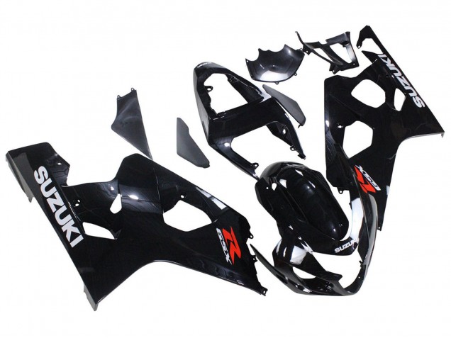 Carena Moto Suzuki GSXR 600 / GSXR 750 2004-2005 - Nero Lucido