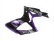 Kit Carena Moto Suzuki GSXR 600 / GSXR 750 2006-2007 - Viola Nero Lucido