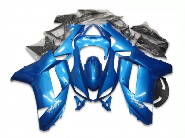 Carena Moto Kawasaki ZX6R 2007-2008 - Blu