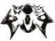 Carena Moto Yamaha YZF R6S 2006-2009 - Nero Lucido Bianco Decals