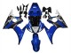 Carena Moto Yamaha YZF R6S 2006-2009 - Blu Bianco Nero Lucido Yamalube