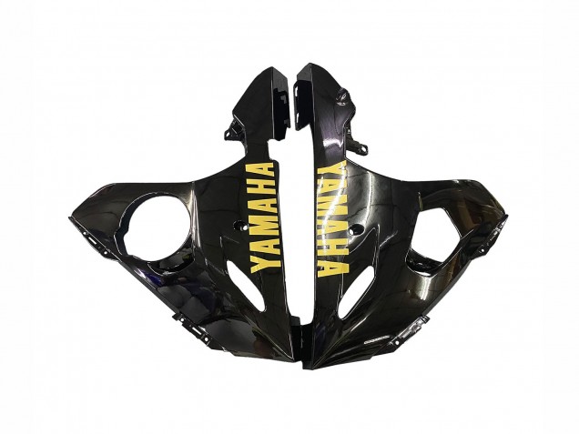 Carena Moto Yamaha YZF R6S 2006-2009 - Nero Lucido Oro Decals