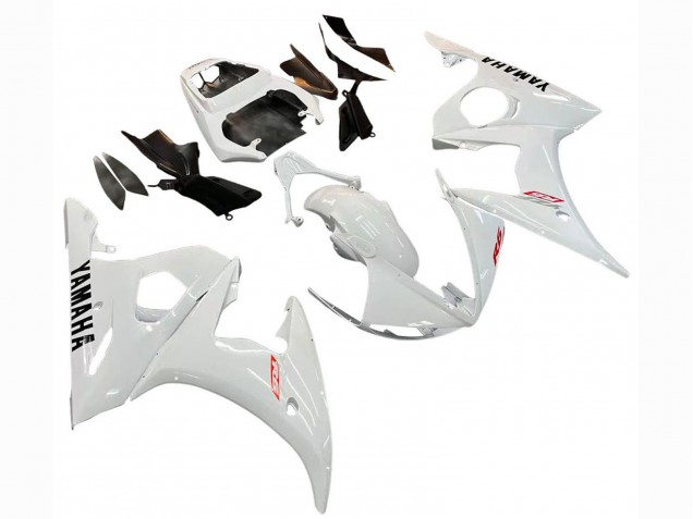 Kit Carena Moto Yamaha YZF R6S 2006-2009 - Bianco