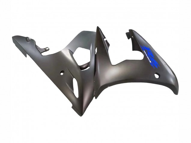 Carena Moto Yamaha YZF R6S 2006-2009 - Nero Opaco Blu