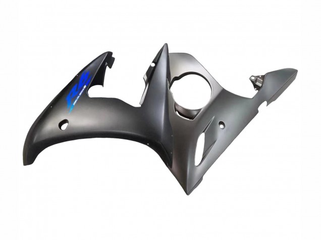 Carena Moto Yamaha YZF R6S 2006-2009 - Nero Opaco Blu