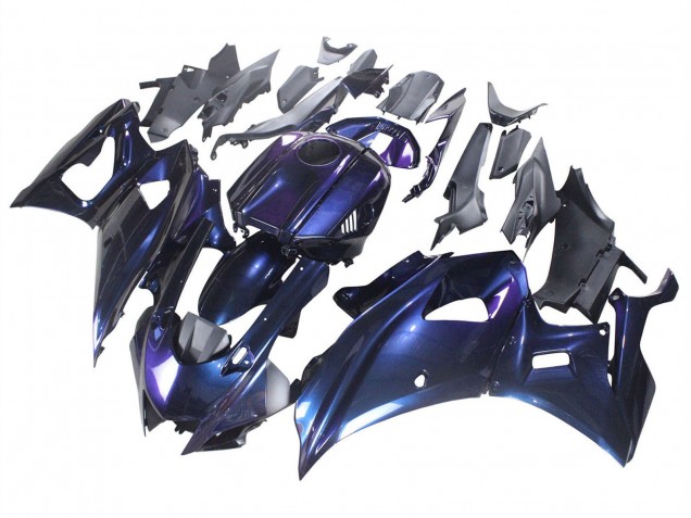 Carena Moto Yamaha YZF R7 2021-2024 - Pendenza Blu Viola