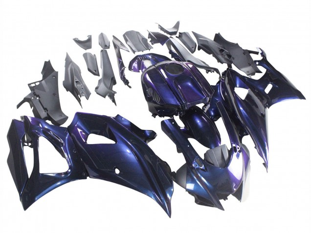 Carena Moto Yamaha YZF R7 2021-2024 - Pendenza Blu Viola