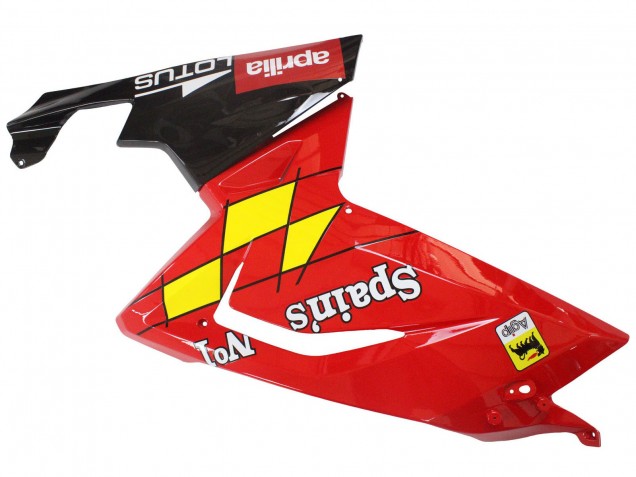 Carena Moto Aprilia RS125 2006-2011 - Rosso Bianco Giallo Nero