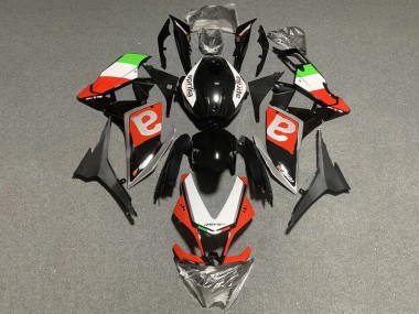 Carena Moto Aprilia RS4 50 125 2012-2018 - Bianco Verde Rosso Nero Lucido
