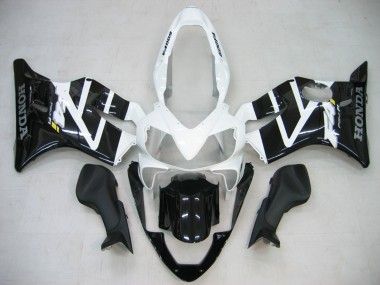 Carena Moto Honda CBR600 F4i 2004-2007 - Bianco Nero Lucido