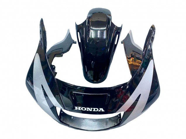 Carena Moto Honda CBR600 F2 1991-1994 - Argento Nero Lucido