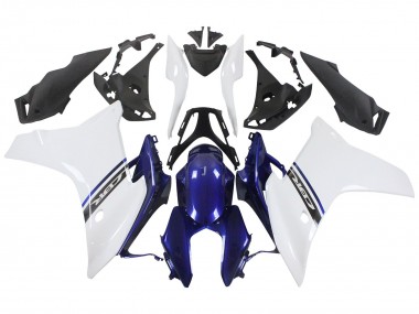 Carena Moto Honda CBR600F 2011-2013 - Bianco Blu