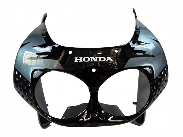 Carena Moto Honda CBR900RR 893 1992-1993 - Argento Nero Lucido