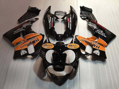 Carena Moto Honda CBR900RR 893 1992-1993 - Nero Lucido Arancia Hm Plant