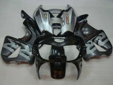 Carena Moto Honda CBR900RR 893 1994-1995 - Argento Grigio Nero Lucido
