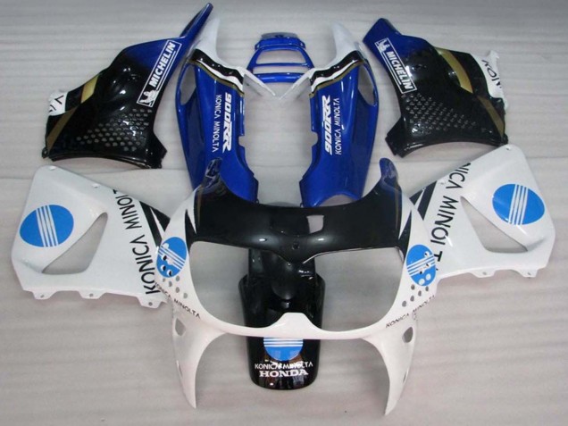 Carena Moto Honda CBR900RR 893 1994-1995 - Bianco Blu Nero Lucido Konica Minolta