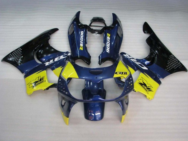 Carena Moto Honda CBR900RR 893 1994-1995 - Blu Giallo Nero Lucido
