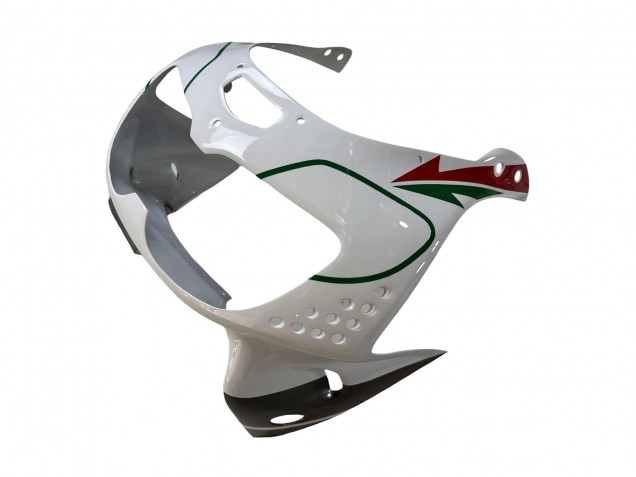 Carena Moto Honda CBR900RR 893 1996-1997 - Bianco Verde Grigio Nero Lucido Castrol