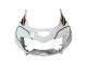 Carena Moto Honda CBR900RR 893 1996-1997 - Bianco Verde Grigio Nero Lucido Castrol