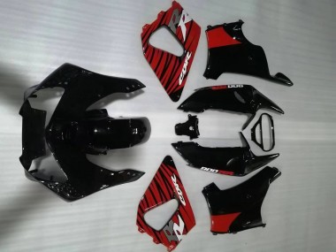 Carena Moto Honda CBR900RR 919 1998-1999 - Rosso Nero Lucido