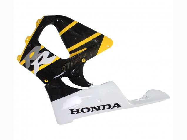 Carena Moto Honda CBR900RR 919 1998-1999 - Bianco Giallo Nero Lucido