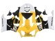 Carena Moto Honda CBR900RR 919 1998-1999 - Bianco Giallo Nero Lucido
