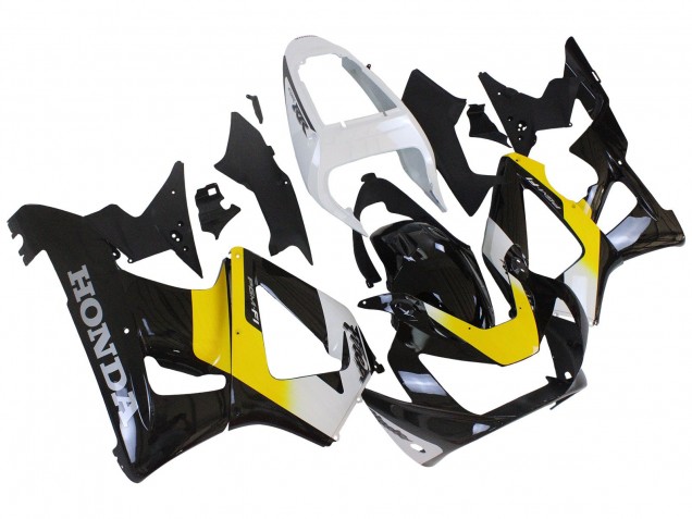 Carena Moto Honda CBR900RR 929 2000-2001 - Bianco Giallo Nero Lucido