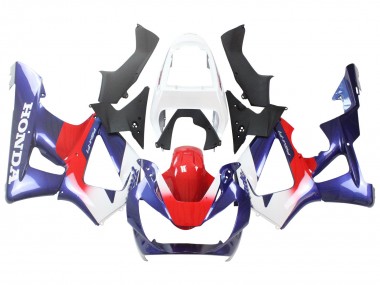 Carena Moto Honda CBR900RR 929 2000-2001 - Bianco Rosso Blu