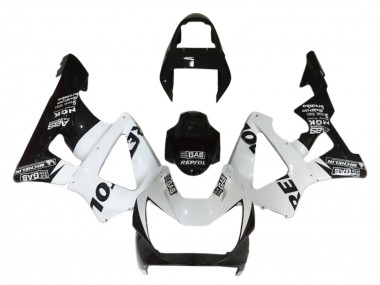 Carena Moto Honda CBR900RR 929 2000-2001 - Bianco Nero Lucido Repsol