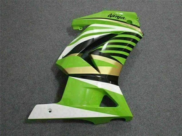 Carena Moto Kawasaki EX250 2008-2012 - Verde Bianco Nero