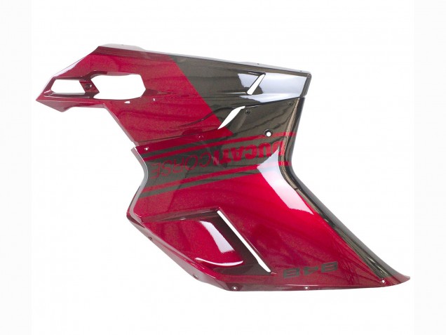Carena Moto Ducati 848 2007-2014 - Rosso Nero Lucido
