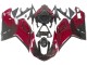 Carena Moto Ducati 848 2007-2014 - Rosso Nero Lucido