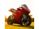 Carena Moto Ducati 848 2007-2014 - Rosso Nero Lucido