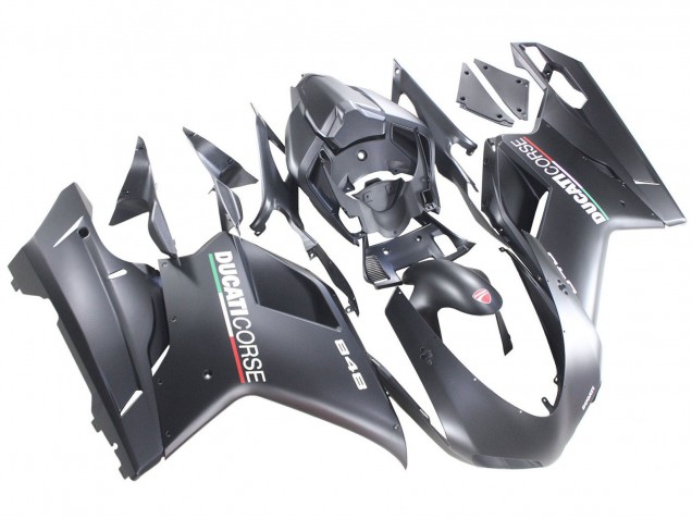 Carena Moto Ducati 848 2007-2014 - Grigio Opaco