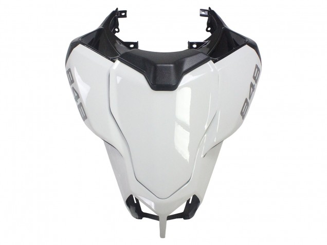 Carena Moto Ducati 848/1098/1198 2007-2014 - Bianco Nero Lucido Corse