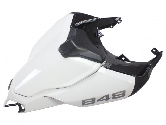 Carena Moto Ducati 848/1098/1198 2007-2014 - Bianco Nero Lucido Corse