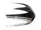 Carena Moto Ducati 848/1098/1198 2007-2014 - Bianco Nero Lucido Corse