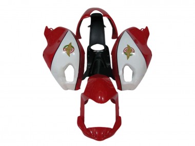 Carena Moto Ducati Monster 696 796 1100 1100S 2008-2012 - Bianco Rosso