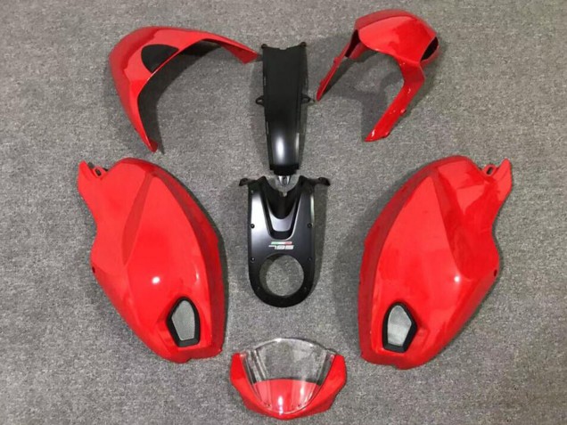 Carena Moto Ducati Monster 696 796 1100 1100S 2008-2012 - Rosso