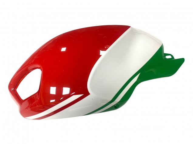 Carena Moto Ducati Monster 696 796 1100 1100S 2008-2012 - Bianco Rosso Verde
