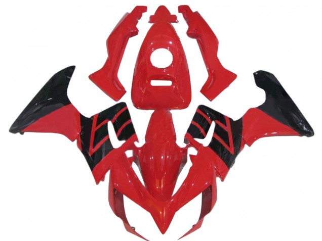 Carena Moto Honda CBR125R 2002-2006 - Rosso Nero Lucido Banda