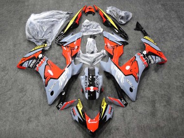 Carena Moto Honda CBR500R 2013-2015 - Lucido Nardo Grigio Giallo Nero Lucido Repsol HRC Red Bull