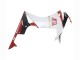 Carena Moto Honda CBR500R 2013-2015 - Bianco Rosso Verde Nero Lucido Morinage 777