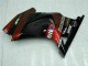Carene Moto Kawasaki EX250 2008-2012 - Nero Lucido Rosso Bordeaux