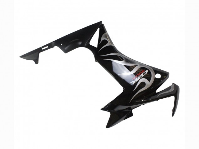 Carena Moto Honda CBR500R 2013-2015 - Nero Lucido Argento Fiamma