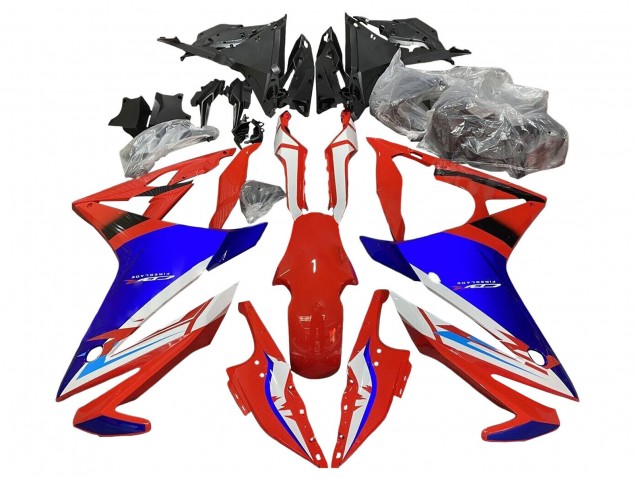Carena Moto Honda CBR500R 2016-2018 - Bianco Rosso Blu